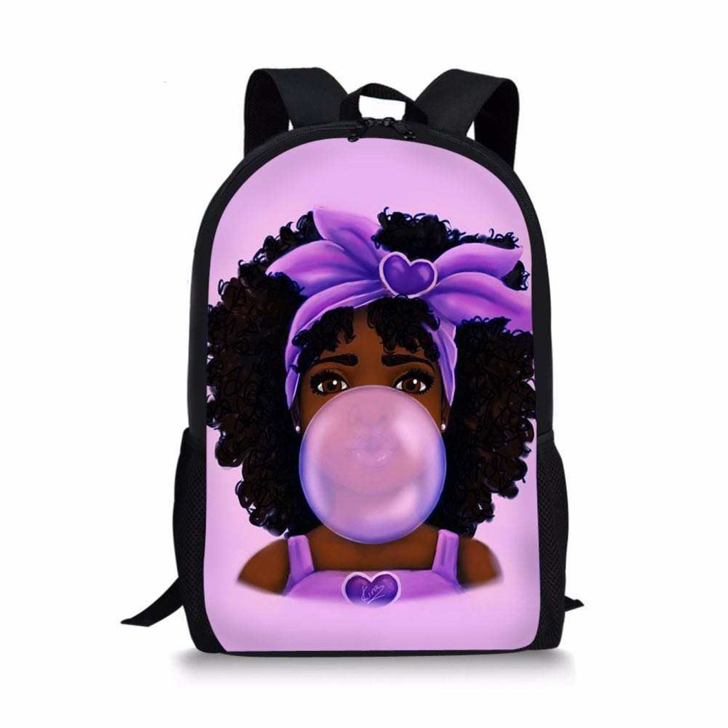 Mini Purple Bubble Gum Backpack