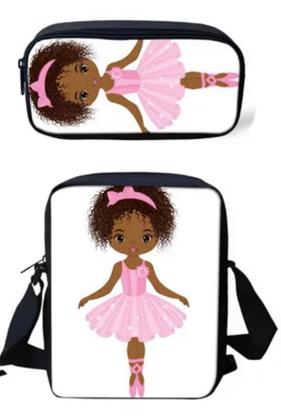 Ballerina 3 Lunchbox and Pencil Pouch