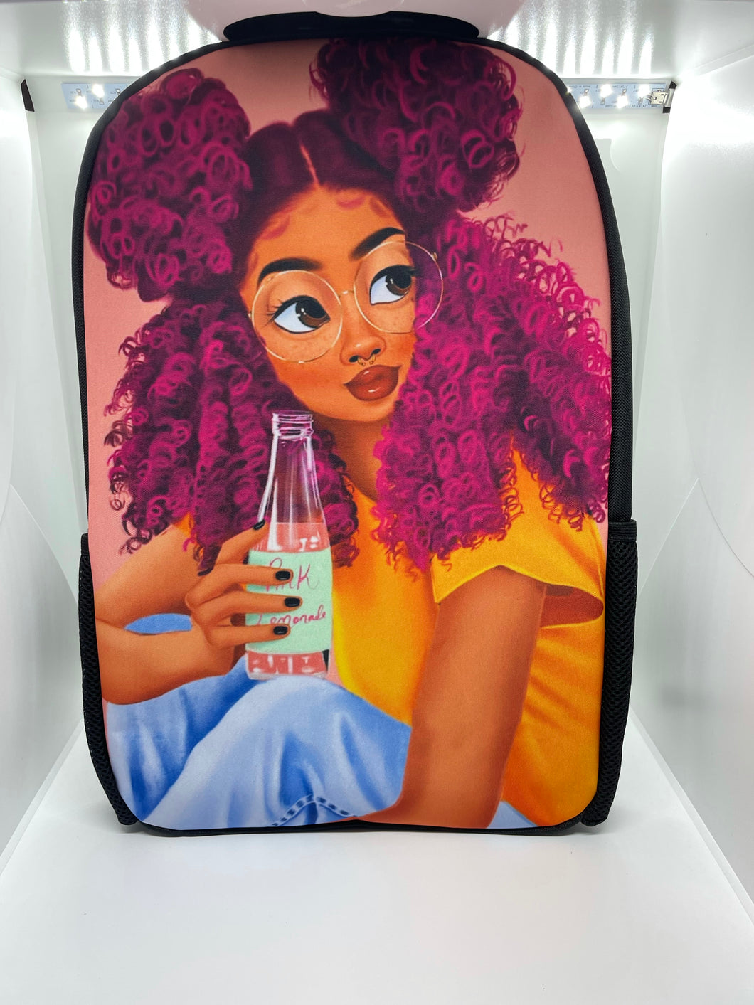 Glass Bottle Queen Backpack Only