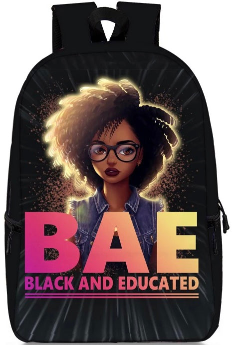Black and Educated Queen Backpack