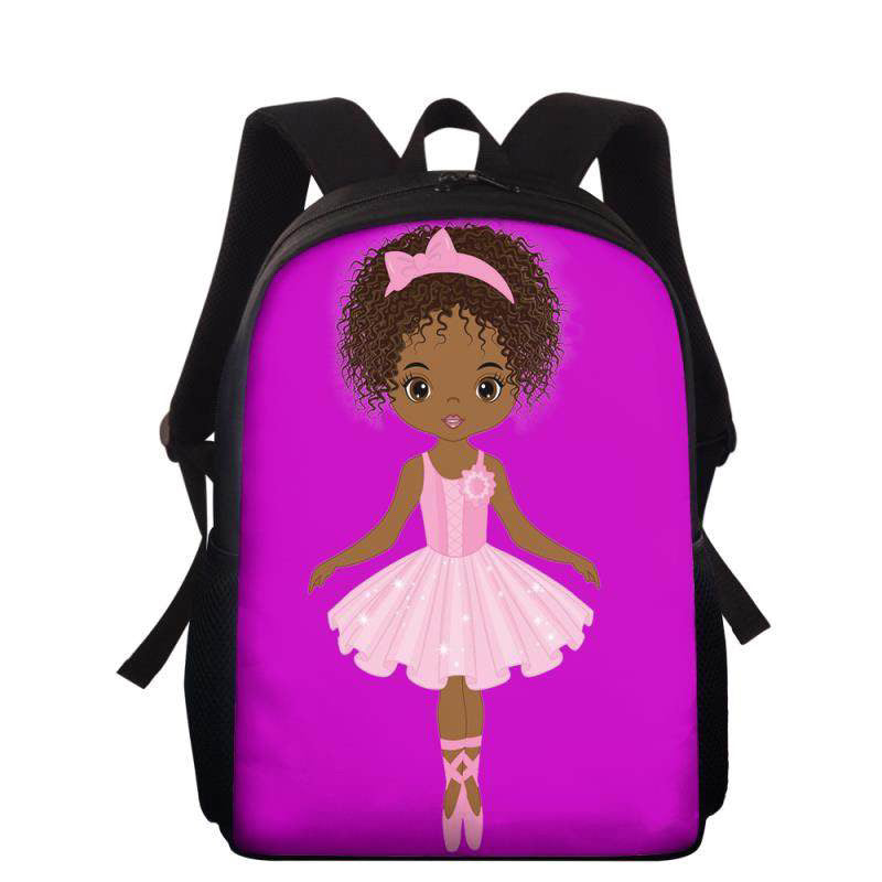 Toddler Pink Ballerina 3 Backpack